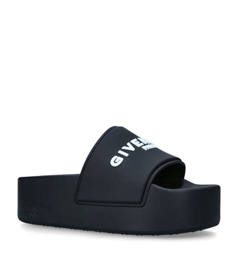 givenchy slippers logo|givenchy slides women's.